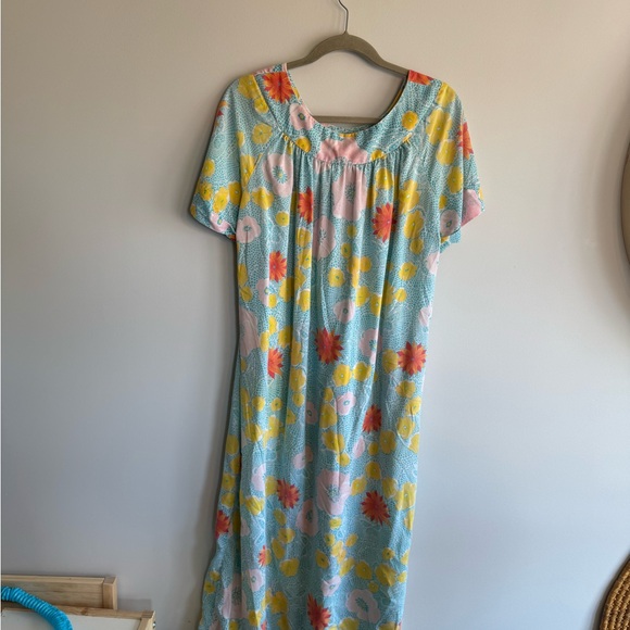Vintage sears medium cotton feel multi colour dress… - Picture 6 of 6